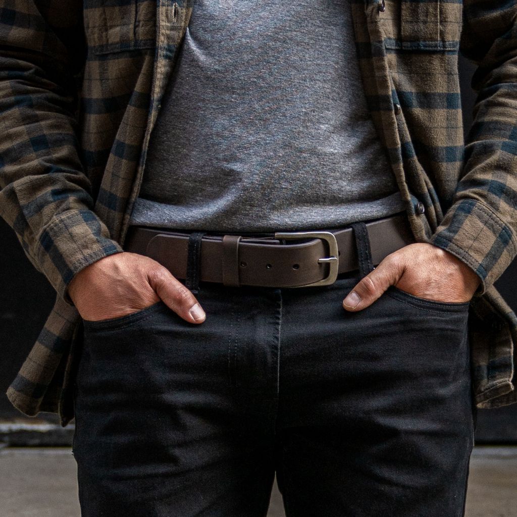 Men's Heritage Leather Belt | Tobacco - Image 4