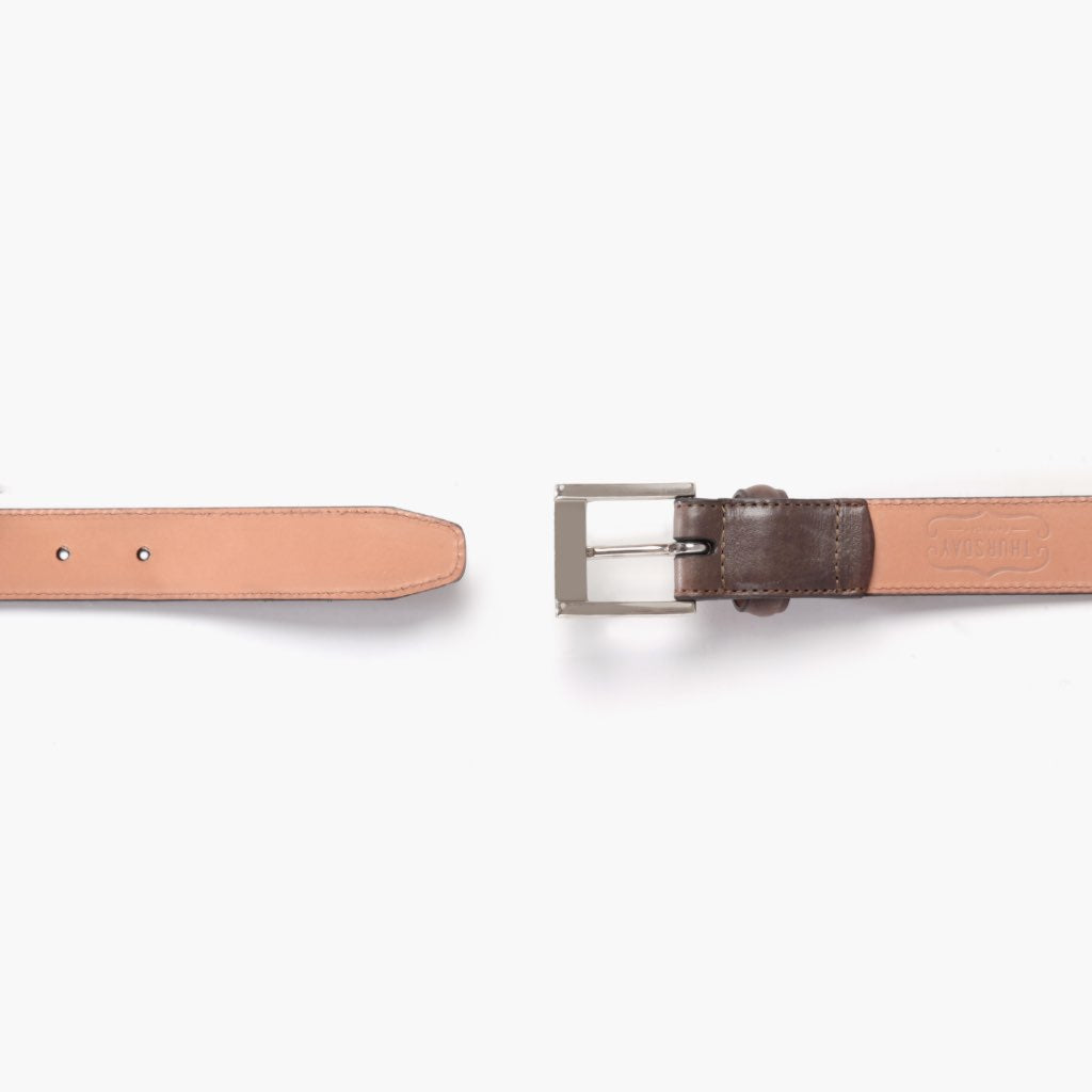 Men's Classic Leather Belt | Old English - Image 3